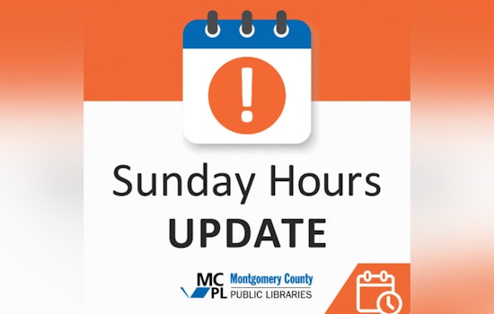 Montgomery County Public Libraries Adjusts Sunday Hours, Introduces Outreach Van