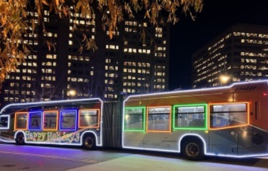 Montgomery County's MCDOT Rolls Out Festive "Flash Lights" Buses, Announces Lakeforest Mall Area Revitalization, and Commemorates Rosa Parks with In-Bus Tributes
