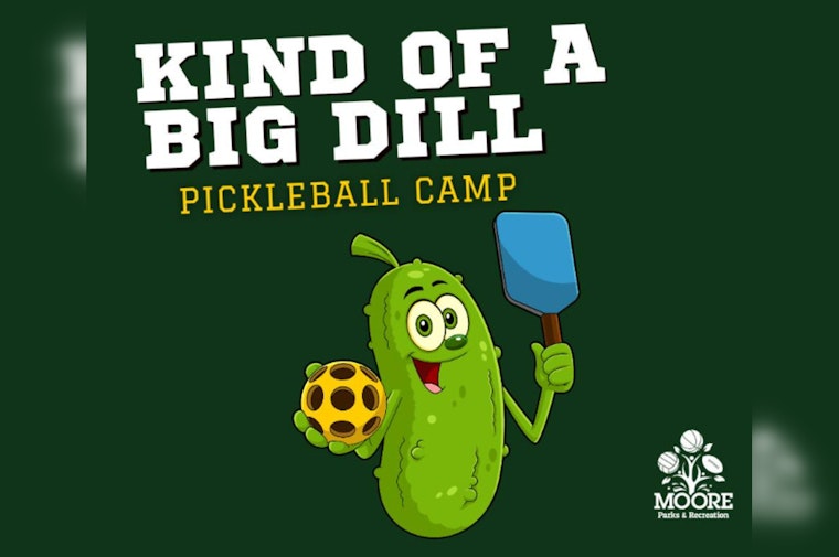 Moore, Oklahoma Launches "Kind of a Big Dill Pickleball Camp" for Kids Over Winter Break