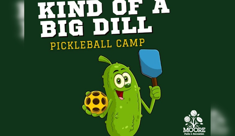 Moore, Oklahoma Launches "Kind of a Big Dill Pickleball Camp" for Kids Over Winter Break