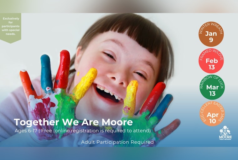 Moore's "Together We Are Moore – 2026" Series Launches Inclusive Winter Wreath-Making Event for Special Needs Community