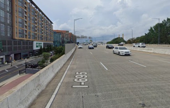 MPD Officer Seriously Injured While Assisting Motorist on I-695 Near South Capitol Street