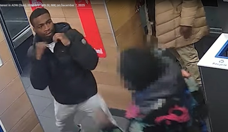 MPD Intensifies Hunt for Suspect in 14th Street Shooting, Offers $10K Reward for Information