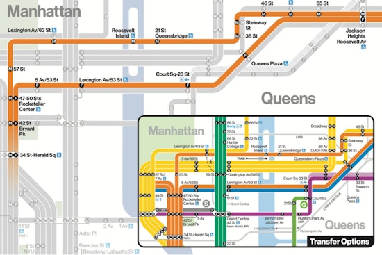 MTA Announces Switch of F and M Subway Lines Between Manhattan and Queens to Ease Rush-Hour Congestion