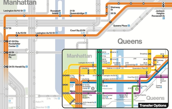 MTA Announces Switch of F and M Subway Lines Between Manhattan and Queens to Ease Rush-Hour Congestion