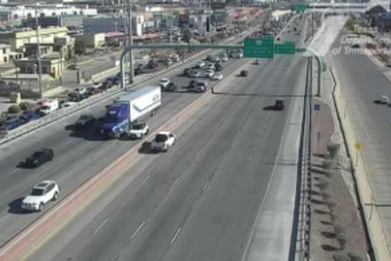 Multi-Lane Closure on I-10 West Near Lomaland Causes Major Delays in El Paso