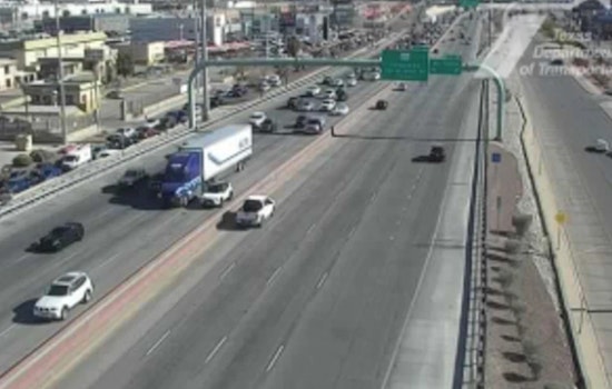Multi-Lane Closure on I-10 West Near Lomaland Causes Major Delays in El Paso