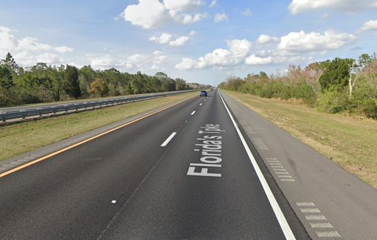 Multi-Vehicle Crash Closes Southbound Lanes on Florida's Turnpike Near Exit 249 in Osceola County