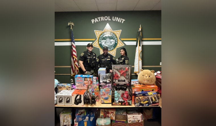 Multnomah County Deputies Spread Festive Joy with Toy Drive Delivery to Randall Children's Hospital