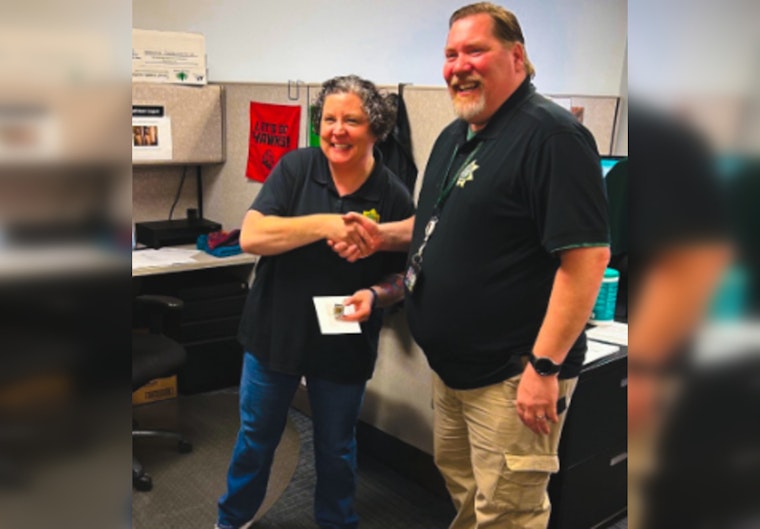 Multnomah County Sheriff's Office Celebrates Kathleen Logue's 15-Year Service Milestone