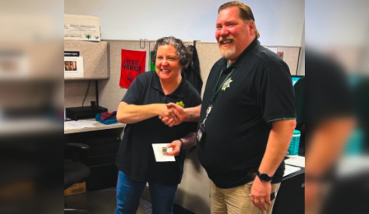 Multnomah County Sheriff's Office Celebrates Kathleen Logue's 15-Year Service Milestone
