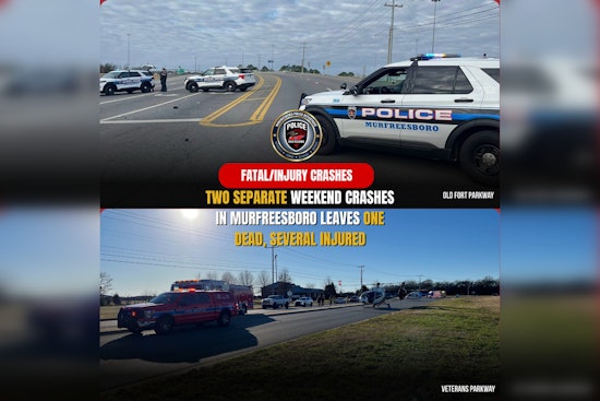 Murfreesboro Gripped by Tragedy as Weekend Traffic Incidents Leave One Dead and Several Injured