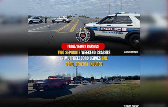 Murfreesboro Gripped by Tragedy as Weekend Traffic Incidents Leave One Dead and Several Injured