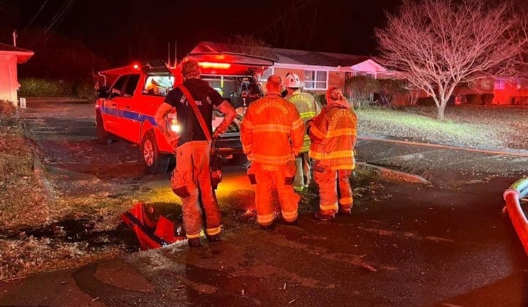 Murfreesboro House Deemed Unlivable After Fire; Man Injured and Hospitalized, Investigation Underway