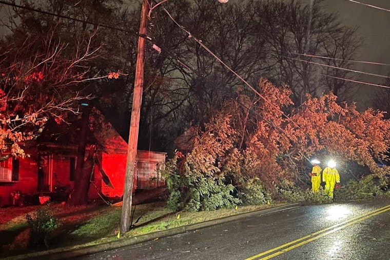 Murfreesboro Rallies to Overcome Storm Aftermath, Fire Rescue Addresses Emergencies Amidst Strong Winds and Heavy Rain
