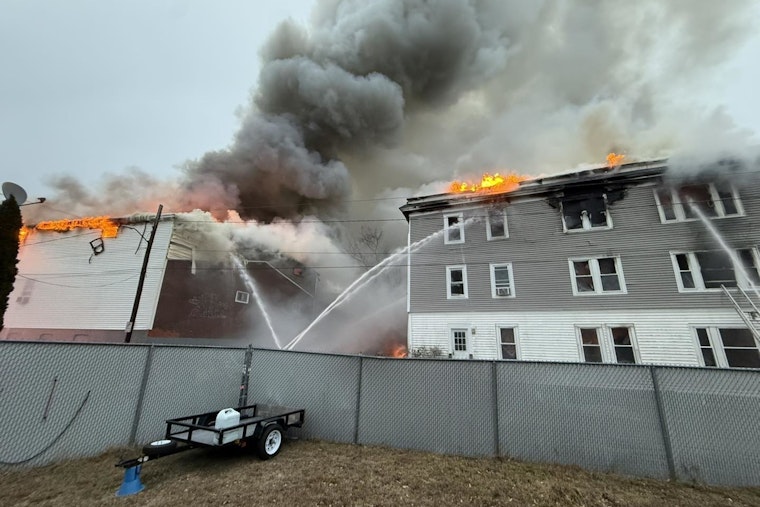 Nashua Rocked by Six-Alarm Inferno as Buildings Are Engulfed and Five Are Hospitalized in Firefighting Battle