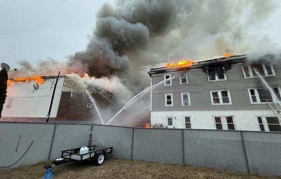 Nashua Rocked by Six-Alarm Inferno as Buildings Are Engulfed and Five Are Hospitalized in Firefighting Battle