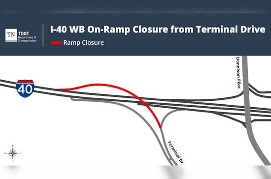 Nashville Drivers Alert: I-40 and Terminal Drive Lane Closures Set for Bridge Inspections Near Airport