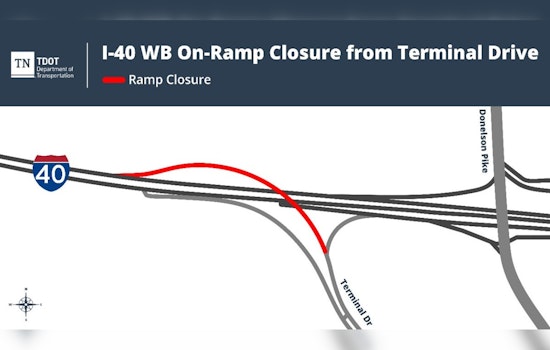 Nashville Drivers Alert: I-40 and Terminal Drive Lane Closures Set for Bridge Inspections Near Airport