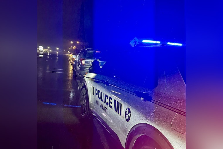 Nashville Man Wanted on Multiple Charges Arrested by Mt. Juliet Police During Traffic Stop