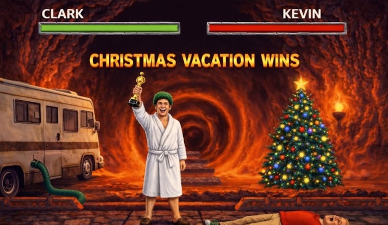 'National Lampoon’s Christmas Vacation' Edges Out 'Home Alone' in Burleson PD's Thrilling Christmas Movie Playoffs