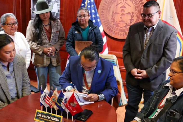 Navajo Nation Strengthening Agriculture, President Nygren Signs Renewed PRF Insurance Policy to Support Ranchers