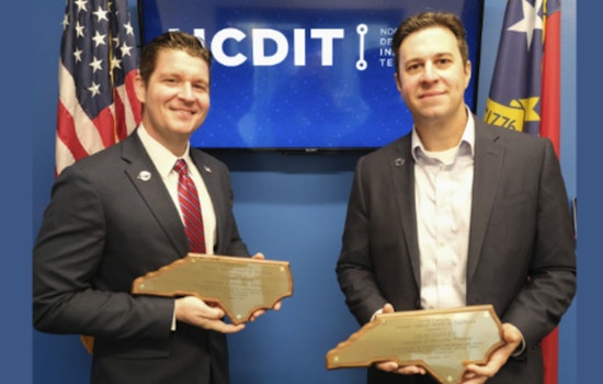 NCDIT's Landon Perry and David Barkhau Receive North Carolina's Internal Audit Award of Excellence