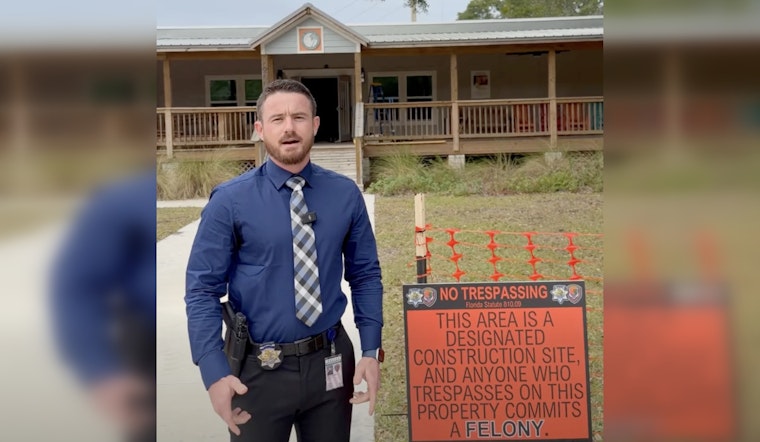 Neptune Beach Police Offer Free 'No Trespassing' Signs to Combat Construction Site Trespassing