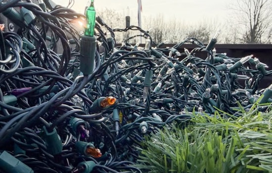 New Albany, Ohio Rallies Community to Recycle Holiday Lights and Surpass Last Year's 1,320 Pound Collection