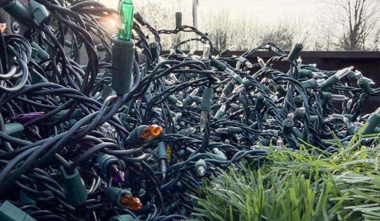 New Albany, Ohio Rallies Community to Recycle Holiday Lights and Surpass Last Year's 1,320 Pound Collection
