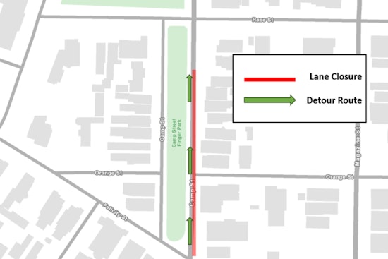 New Orleans' Camp Street Faces Lane Reductions Amidst Broadmoor Drainage and Green Infrastructure Project