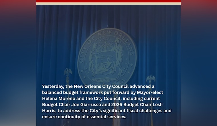 New Orleans City Council Approves Revised 2026 Budget to Address Economic Challenges