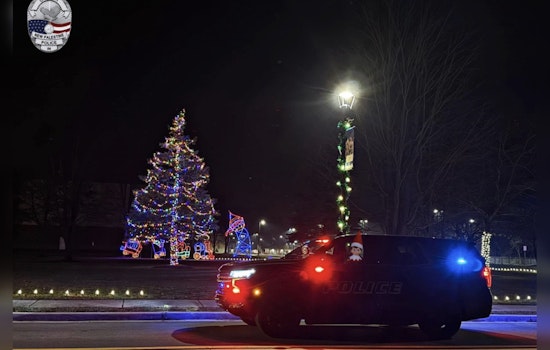New Palestine Police Report Delightful Sightings of "Elves" Decorating Town for Christmas