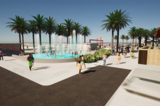 New Splash Pad to Make a Splash at Imperial Beach's Portwood Pier Plaza in 2026