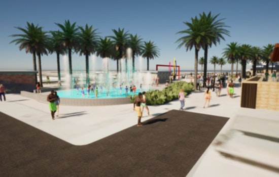 New Splash Pad to Make a Splash at Imperial Beach's Portwood Pier Plaza in 2026