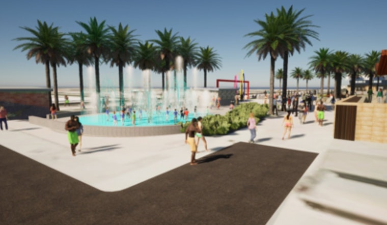 New Splash Pad to Make a Splash at Imperial Beach's Portwood Pier Plaza in 2026