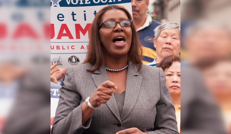 New York AG Letitia James Challenges Legitimacy of U.S. Attorney John Sarcone III Over Trump and NRA Probes