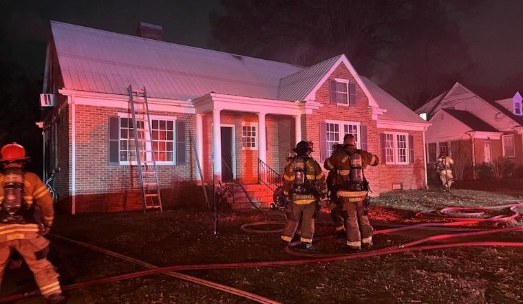 No Injuries as Murfreesboro Fire Rescue Tackles Blaze in Unoccupied House Undergoing Renovation