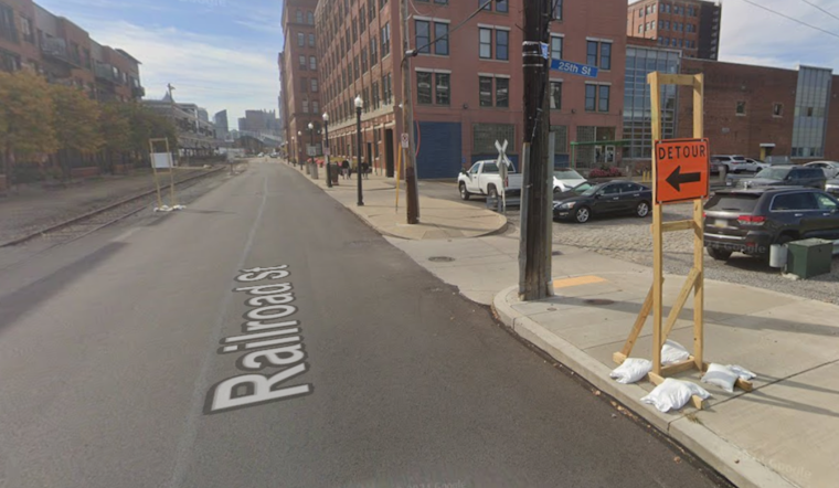 No Injuries Reported as Strong Winds Topple Scaffolding in Pittsburgh's Strip District