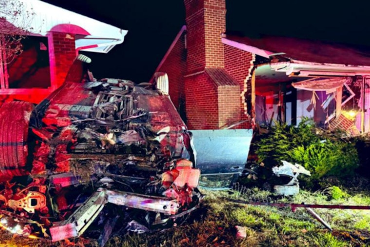 No Serious Injuries as Car Crashes into Two Homes in Southeast Washington, D.C.
