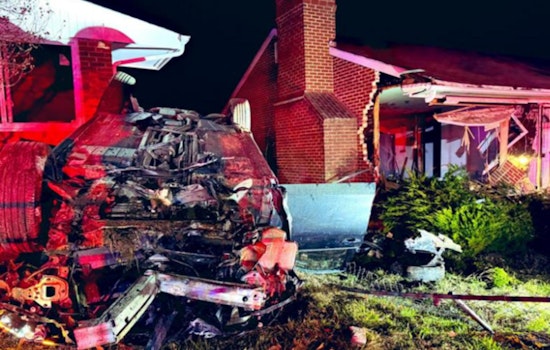 No Serious Injuries as Car Crashes into Two Homes in Southeast Washington, D.C.