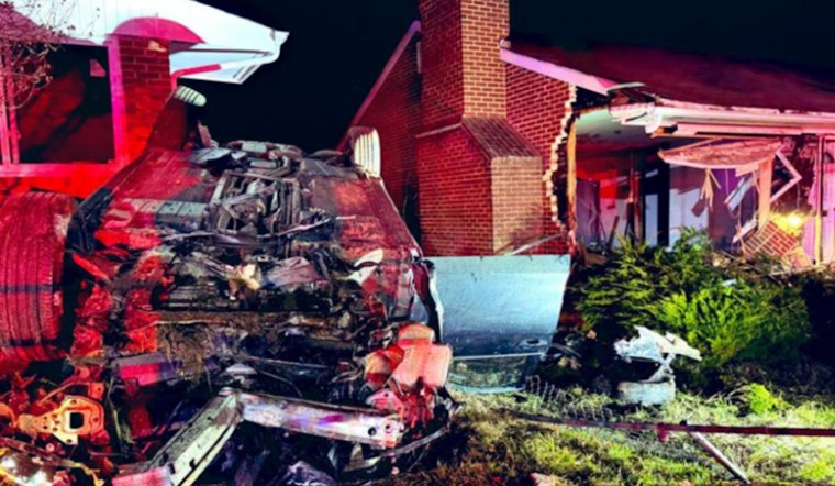 No Serious Injuries as Car Crashes into Two Homes in Southeast Washington, D.C.