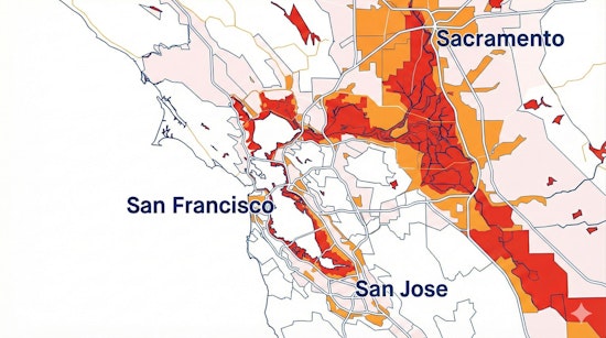 NOAA Sea Level Rise Map Shows Which Bay Area Blocks Go Under First
