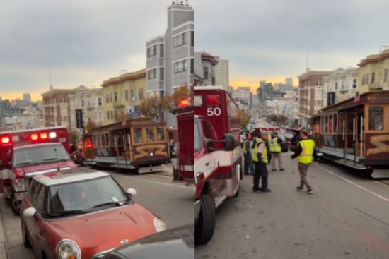 Nob Hill Cable Car Screeches to Sudden Stop, More Than a Dozen Hurt