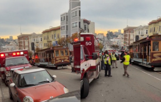 Nob Hill Cable Car Screeches to Sudden Stop, More Than a Dozen Hurt