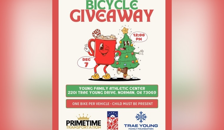 Norman's Season of Giving, Trae Young Family Foundation to Host Bike Giveaway for Local Children