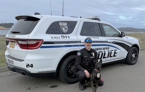 North Bend's K9 Athena Aids in Methamphetamine Seizure During Post-Thanksgiving Patrol