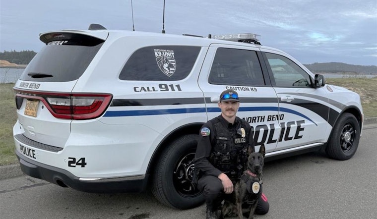 North Bend's K9 Athena Aids in Methamphetamine Seizure During Post-Thanksgiving Patrol