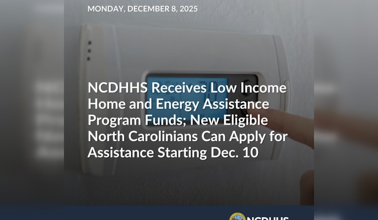 North Carolina Residents Can Apply for Heating Assistance as NCDHHS Receives Federal Funds for LIHEAP