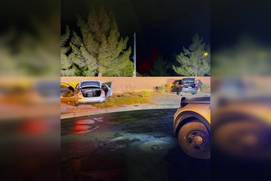 North Las Vegas Police Swiftly Nab Suspects After Stolen Vehicle Chase Ends in Dead End